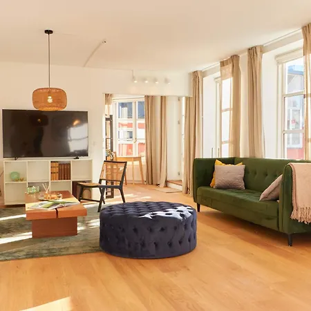아파트 Stunning 2 Bedroom On Nyhavn With Private Balcony 코펜하겐
