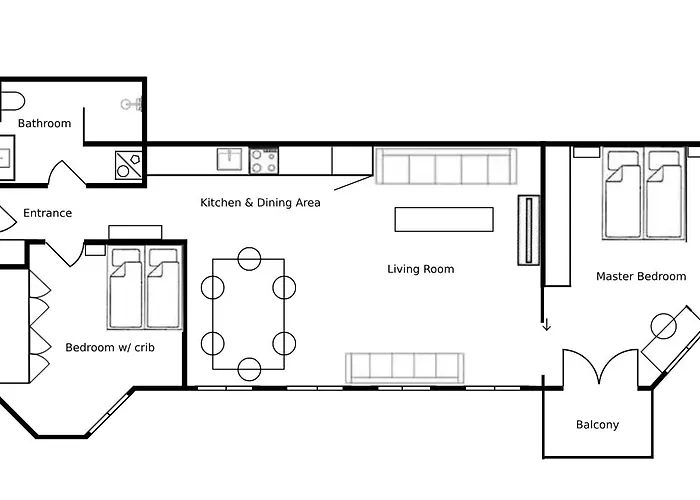 Lejlighed Stunning 2 Bedroom On Nyhavn With Private Balcony København